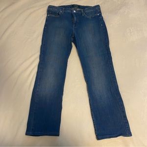 Womens Lauren Ralph Lauren Jeans Modern Straight Curvy Medium Wash Sz 10 W30 L26